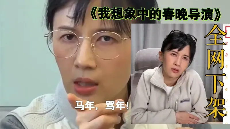 下架视频papi酱我想象中的春晚导演