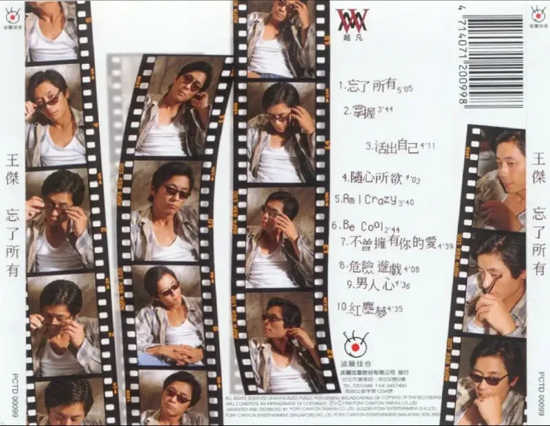 王杰-1996年专辑-忘了所有