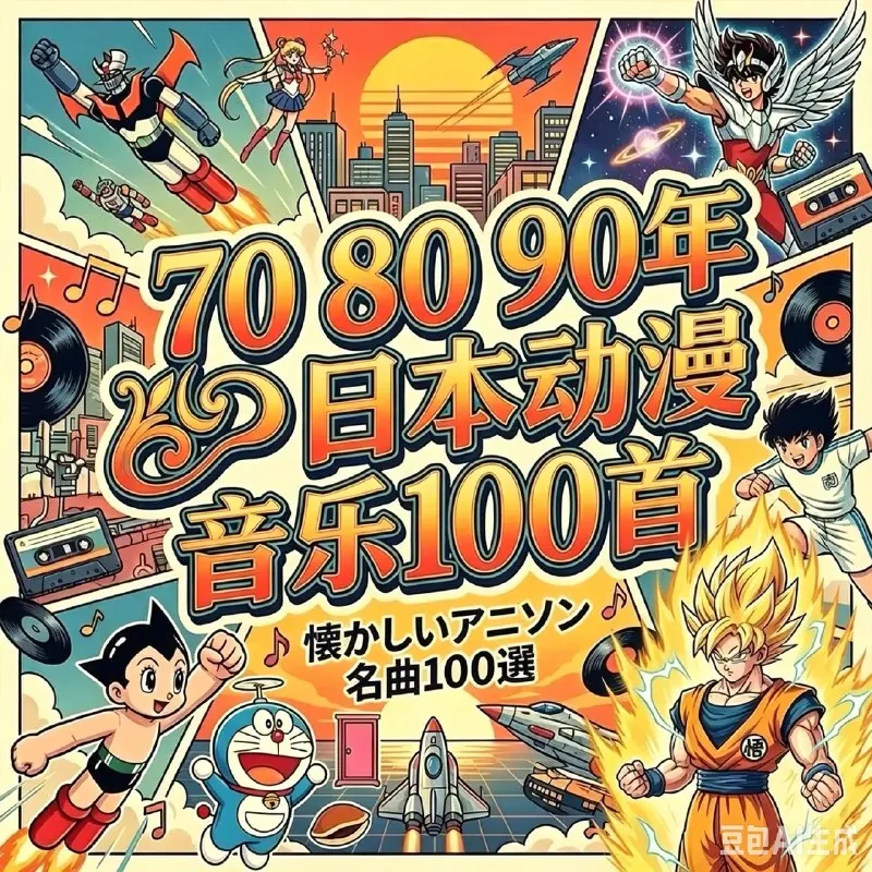 日本动漫歌曲708090TOP100FLAC