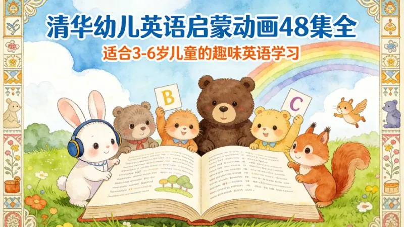 清华幼儿英语启蒙动画