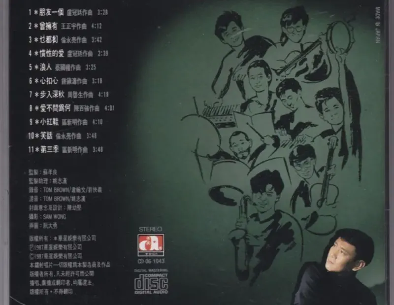 罗文-1987年专辑-朋友一个