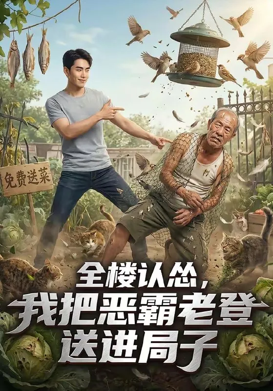 全楼认怂我把恶霸老登送进局子