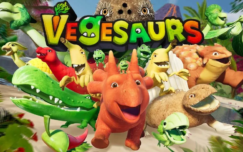 BBC幼儿英语启蒙动画《蔬菜恐龙Vegesaurs（1-3季）