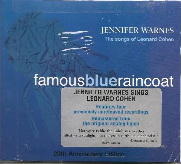 JenniferWarnesFamousBlueRaincoat蓝雨衣20周年纪念版CDFLAC分轨